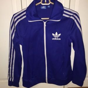 Blue Adidas Athletic Jacket